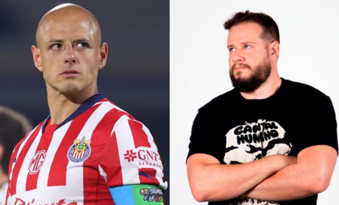 El creador de contenido, Diego Ruzzarín, analizó las polémicas declaraciones del futbolista Javier Hernández. Foto: Instagram @ch14_ y @diegoruzzarin