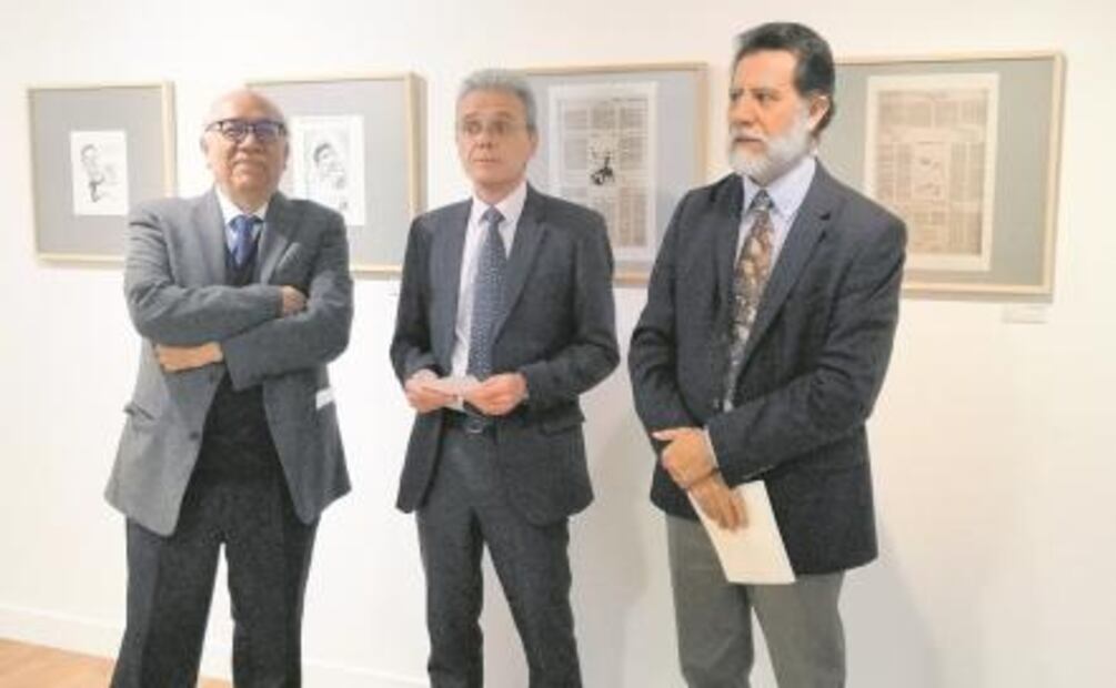 Llega a Madrid la caricatura de El Gran Diario de México