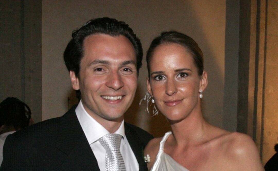 Emilio Lozoya & Marielle Eckes – Photo: Marcial González/EL UNIVERSAL