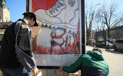 Arte antirruso toma a Leópolis, ciudad cultural de Ucrania