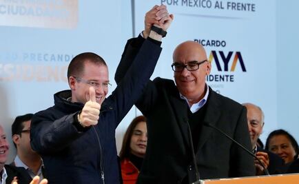 Dante calla a prensa ante preguntas a Ricardo Anaya