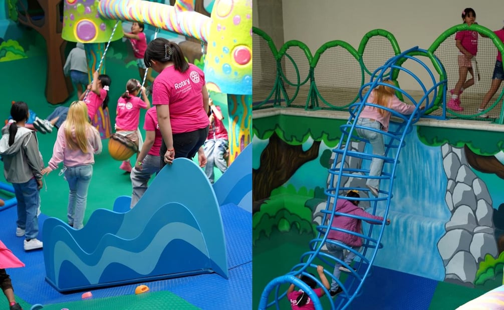 La Alberca Encantada no es una piscina, sino un espacio con juegos, desafíos y dinámicas para infantes. Foto: Secretaría de Cultura