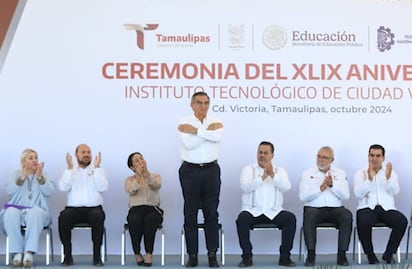 Américo Villarreal llama a estudiantes tamaulipecos a prepararse académicamente para participar “en las grandes oportunidades”