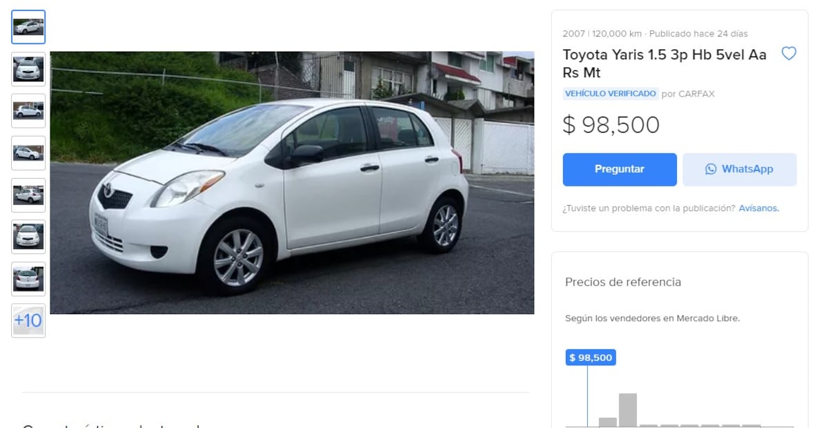 Estos autos usados pueden ser una opción para presupuestos limitados.