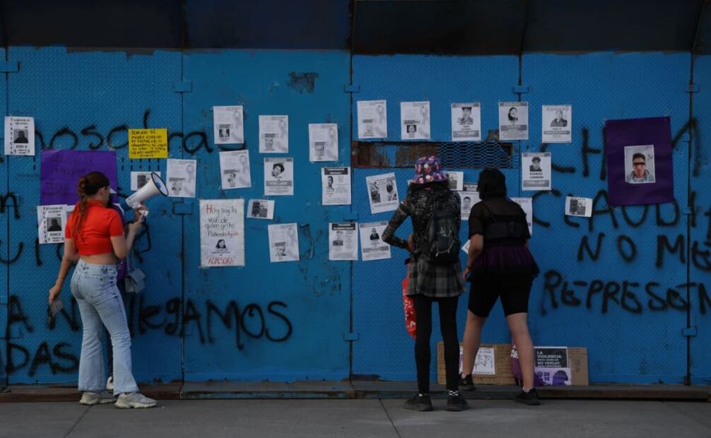 Cientos protestan en la CDMX en el Día Internacional de la Eliminación de la Violencia contra las Mujeres (25/11/2025) Foto: Fernanda Rojas/EL UNIVERSAL