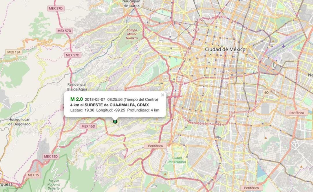 Foto: Tomada de @SkyAlertaMx