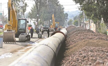Anuncian apoyo de 15 mil pesos a trabajadores afectados por obras del SACMEX