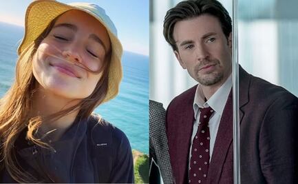 Chris Evans en su nueva faceta como papá de una niña con Alba Baptista