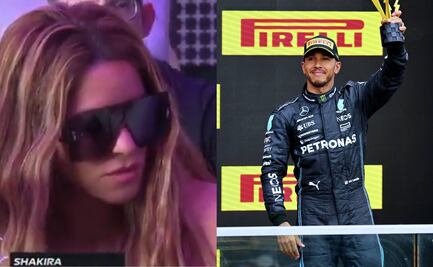 Shakira fue captada en el GP de Gran Bretaña ¿Fue a apoyar a Lewis Hamilton?