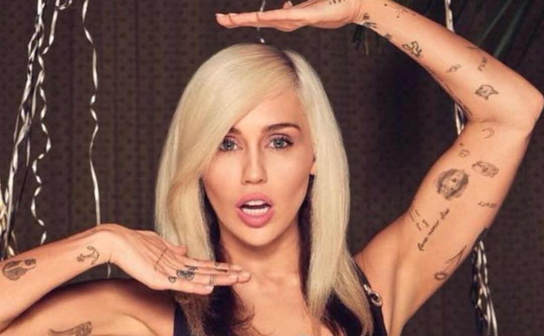 Miley Cyrus. Fuente: Instagram @mileycyrus