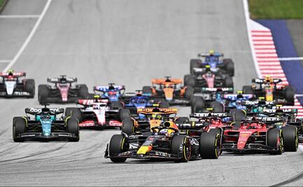 Movimientos en la parrilla final del GP de Austria; hay ocho pilotos sancionados