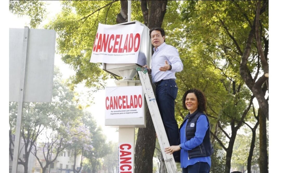 Denunciaron que la empresa que opera las cámaras se llevó el año pasado tan solo 120 millones de pesos. /Tomada de @SenadoresdelPAN