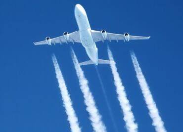 Lo que las estelas de los aviones están haciendo a nuestro planeta