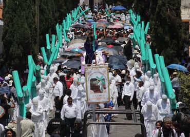 Tras pandemia, vuelven los crucíferos a viacrucis en Temascalcingo