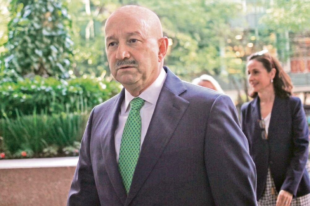 El ex presidente Carlos Salinas colocó a Agualeguas en el escenario mundial cuando celebró ahí una reunión con su entonces homólogo George Bush. (ARCHIVO EL UNIVERSAL)