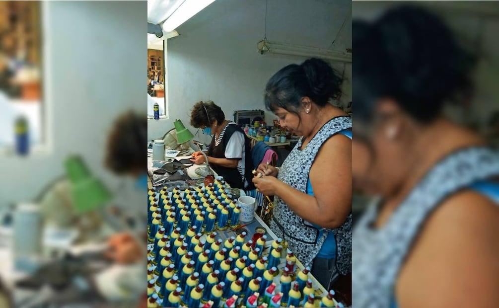 Las piezas se trabajan durante todo el año para tener existencias suficientes para abastecer la demanda. Foto: Especial