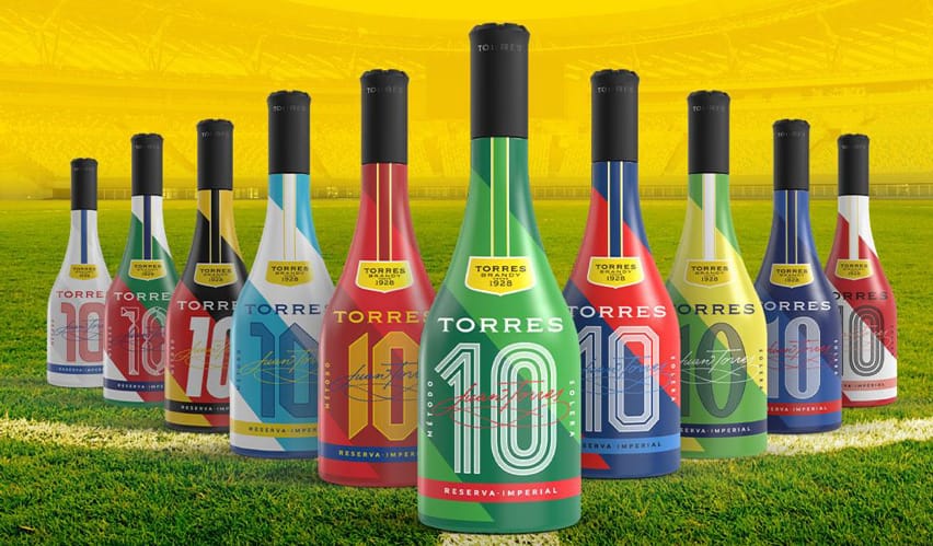 Así son las botellas conmemorativas del Mundial de Torres 10