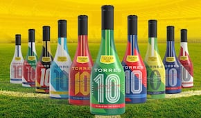 Así son las botellas conmemorativas del Mundial de Torres 10 