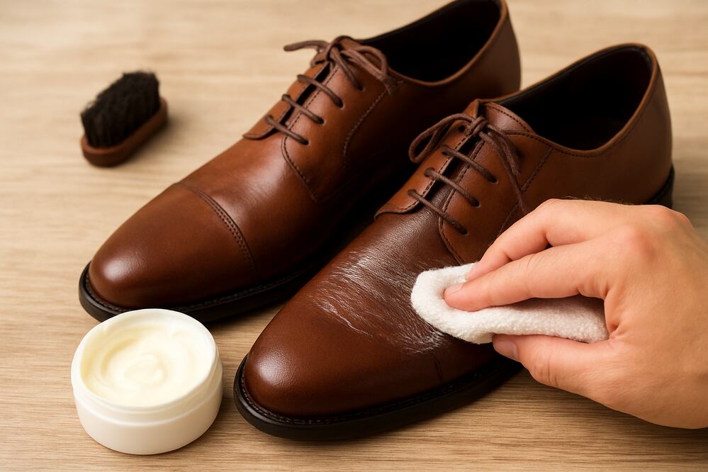 Renueva tu calzado de piel con este sencillo truco. Foto: Creada con IA