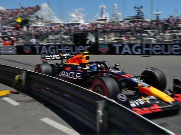 Checo Pérez sufre choque y queda fuera de la qualy del Gran Premio de Mónaco