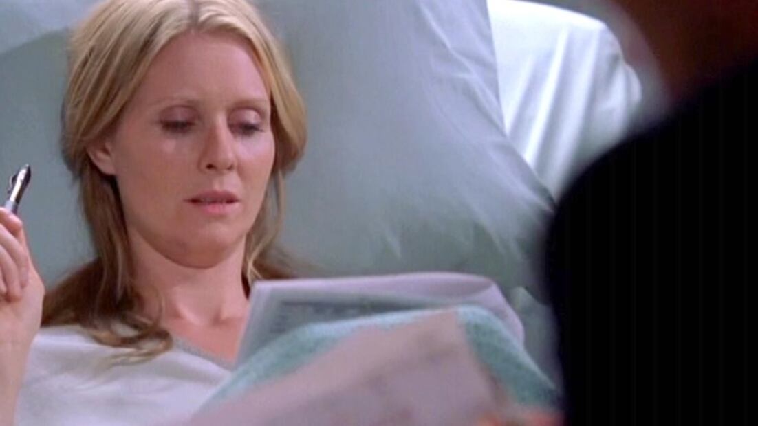 Cynthia Nixon en ‘Doctor House´. Fuente: Twitter @ShowmundialShow