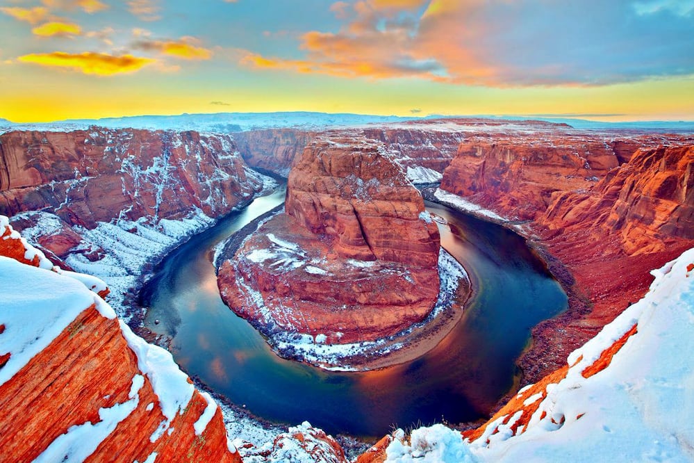 Horseshoe Bend, en el Gran Cañón del Colorado. (Foto: Istock)