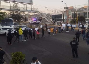 Cerrada de manera intermitente carretera Nicolás Romero-Atizapán; manifestantes exigen justicia por Javier