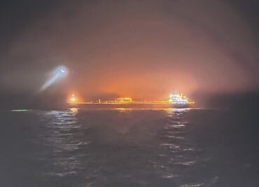 Finlandia detiene barco ligado a rusos por daño a cable submarino