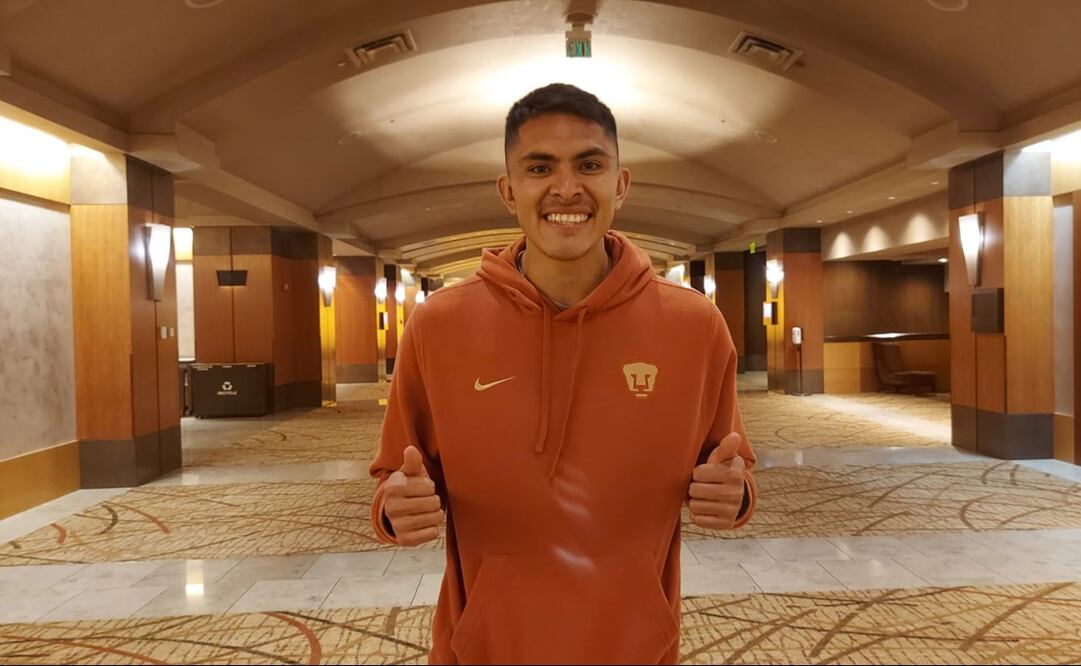 Ricardo Galindo, futbolista de Pumas - FOTO: Luis Rodríguez / El Universal