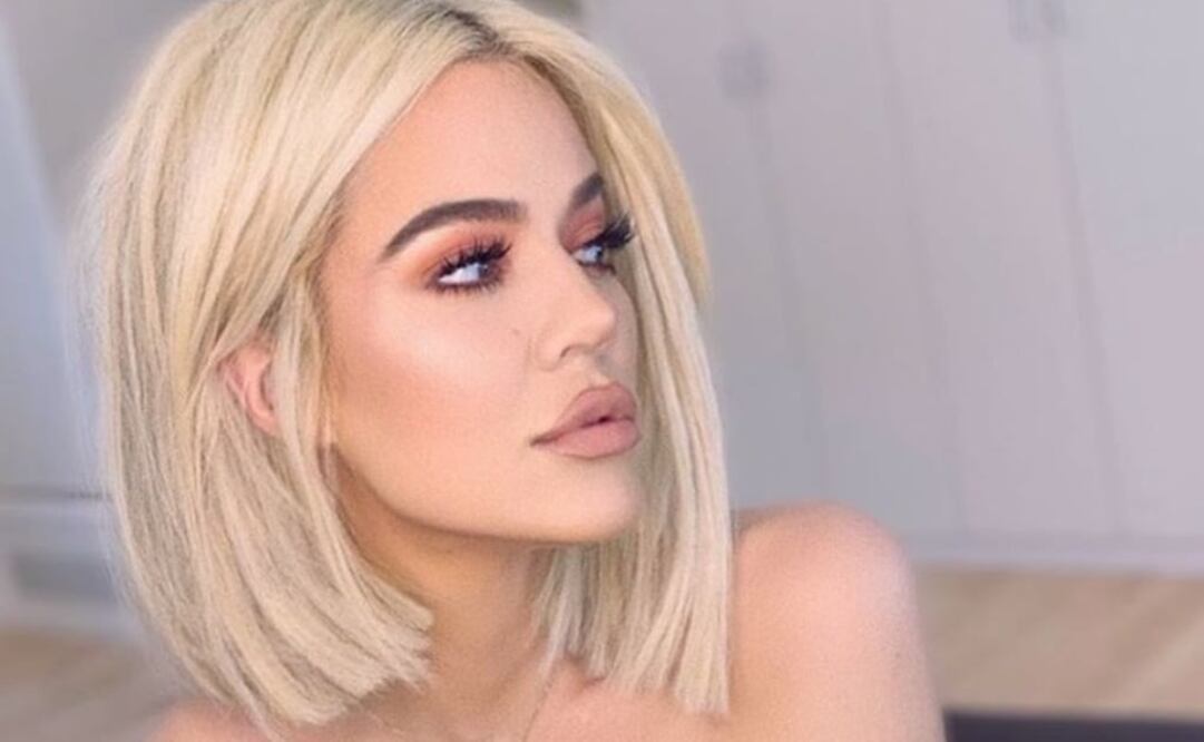 Khloé Kardashian decidió "romper el hielo" con un look espectacular. Foto: Instagram