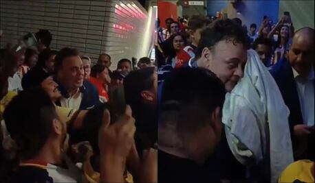 VIDEO: David Faitelson fue agredido tras la derrota del América ante Chivas