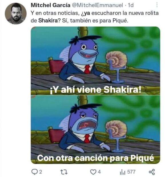 "Ya Shakira": Con memes, piden a la cantante superar a Gerard Piqué