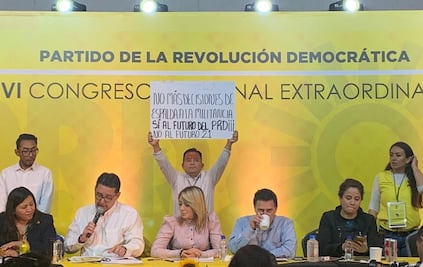 PRD avala cambiar dirigencia; vuelven a tener presidente y secretario general