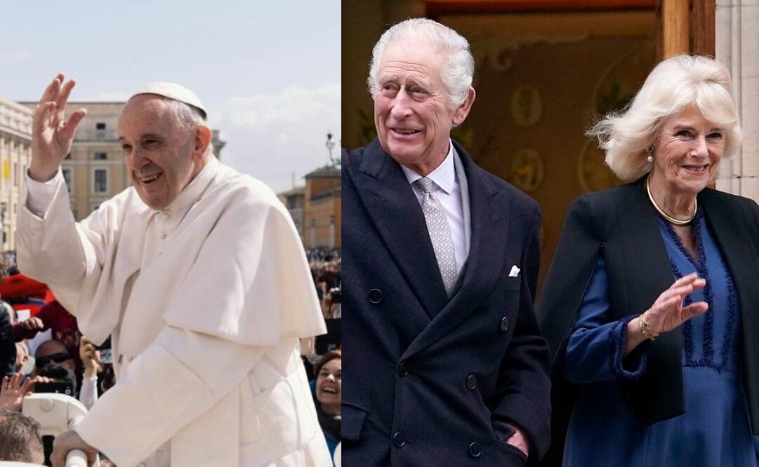 Posponen la visita de Estado del Rey Carlos III y la reina Camila al papa Francisco. Foto: Especial