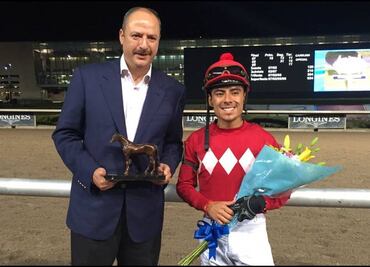 “Hamana” se lleva el triunfo en la carrera “Centenario de EL UNIVERSAL”