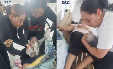 Mujer da a luz a su bebé en Deportivo de Tepito; fue ayudada por policías