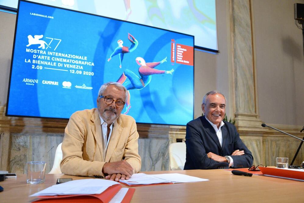 Presentación del Festival de Venecia 2020. Foto: EFE