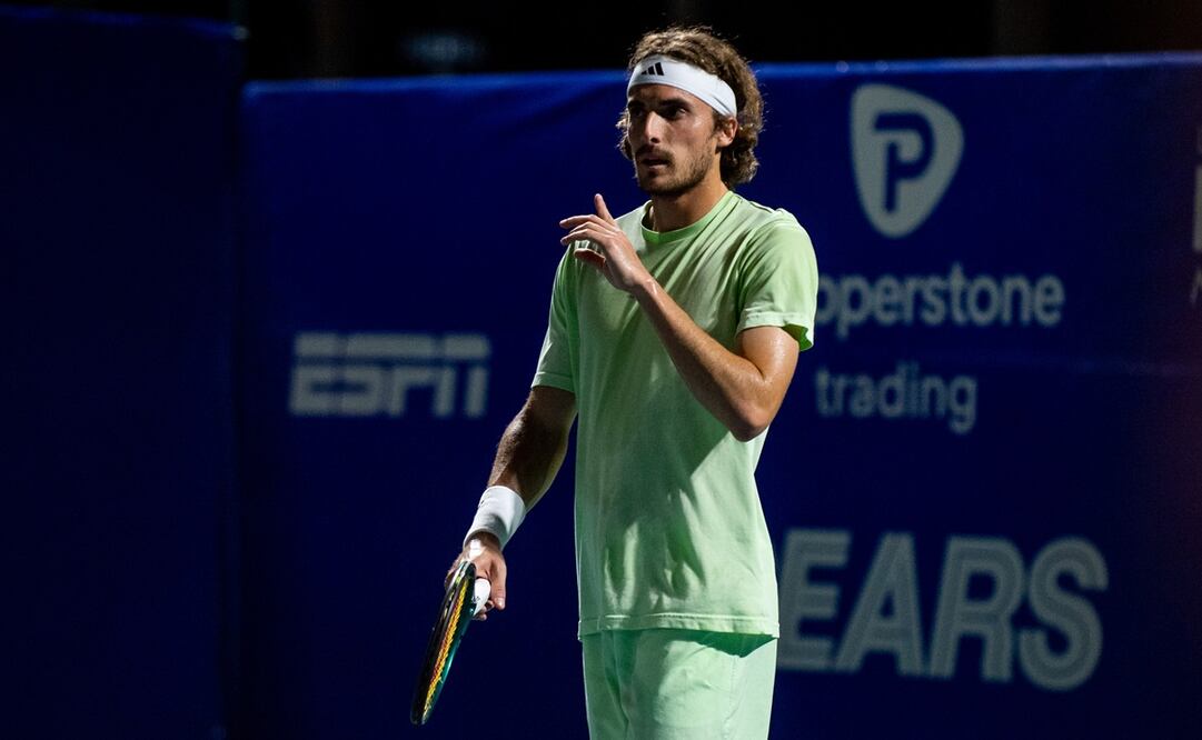 Stefanos Tsitsipas donará dinero a Acapulco FOTO: MEXTENIS