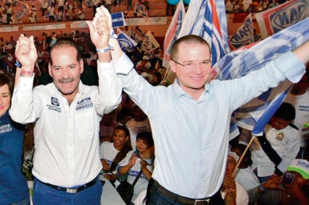Acción Nacional defenderá con la ley los resultados electorales en Aguascalientes, donde ganó Martín Orozco, asegura Ricardo Anaya (ARCHIVO EL UNIVERSAL)
