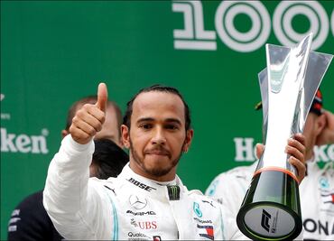 Hamilton triunfa en China en el GP 1000 de Fórmula 1