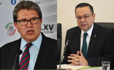 Acalorado debate entre Germán Martínez y Ricardo Monreal en última sesión del Senado