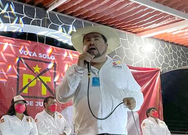 Atacan a balazos a candidato del PT en Morelos; resulta ileso