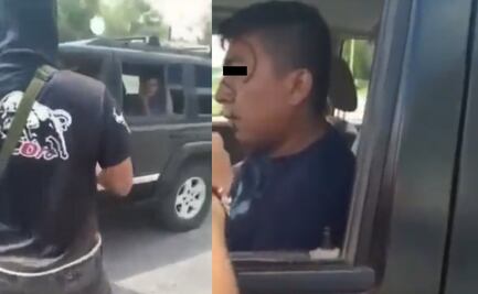 Sicarios de Cártel del Noreste interceptan a militar junto con su familia y le pintan el rostro