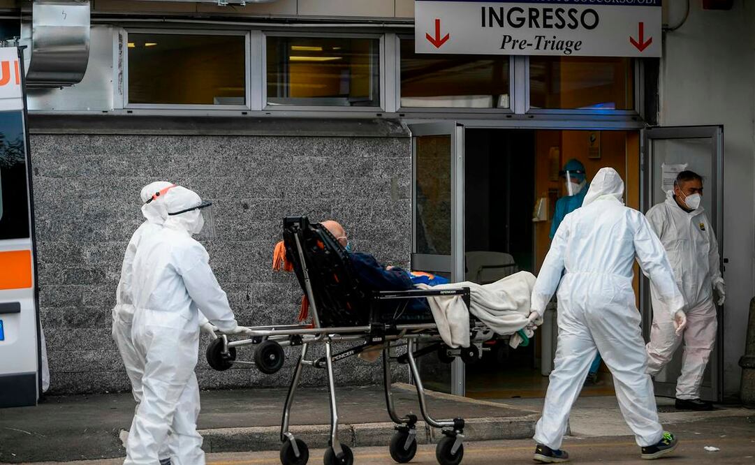 Italia reporta 636 muertos por Covid-19 en un día, el peor dato en 7 meses