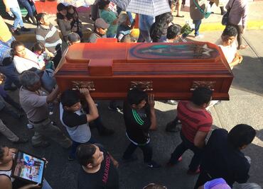 Despiden a víctimas de explosión de Tultepec