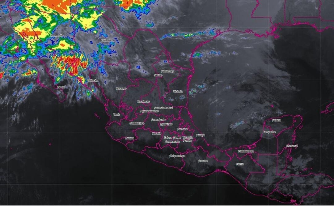 Protección Civil expuso que este fenómeno climatológico favorecerá el incremento de las temperaturas. Foto: Servicio Meteorológico Nacional  