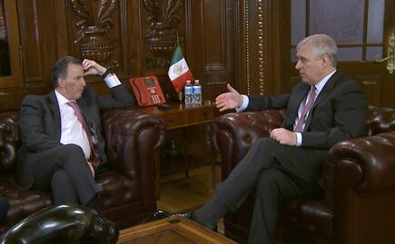 José Antonio Meade recibe al Príncipe Andrés, duque de York