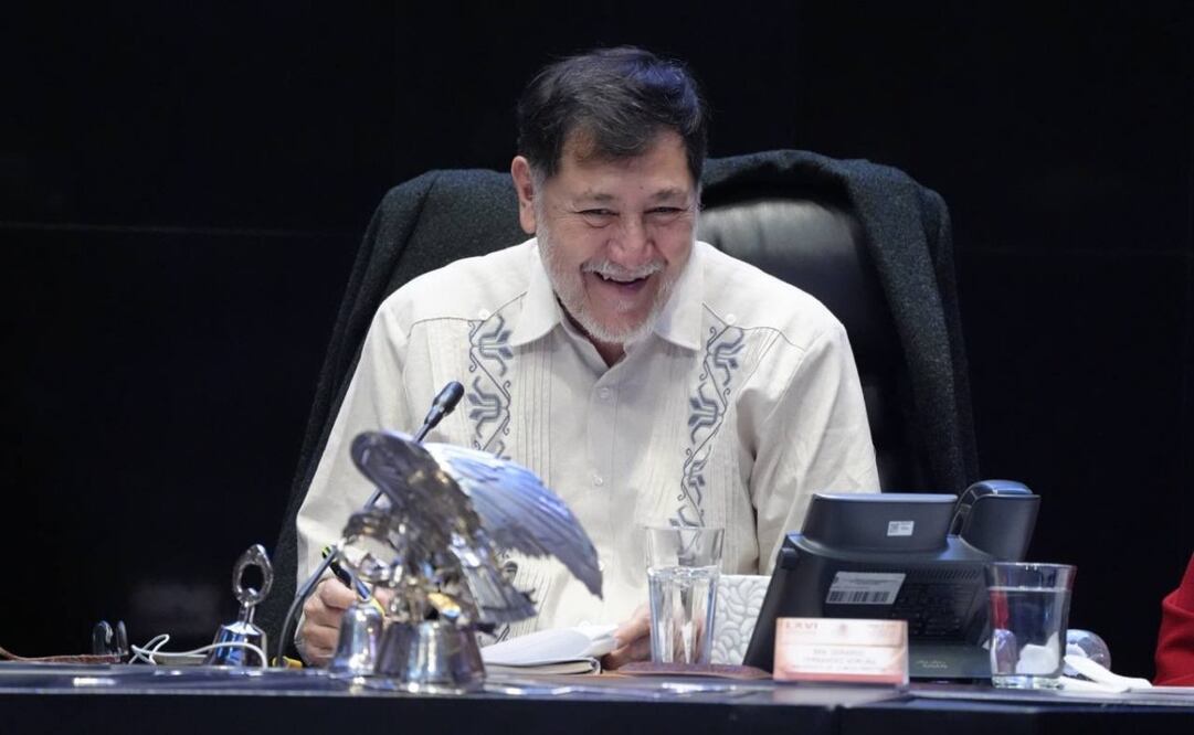 Gerardo Fernández Noroña, presidente del Senado. Foto: Especial