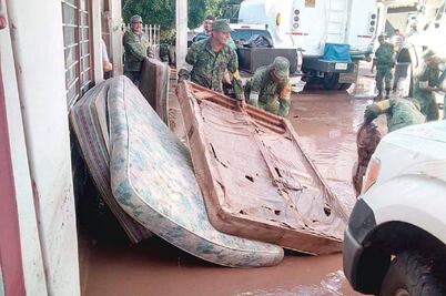 Despliega Sedena 2 mil elementos por lluvias