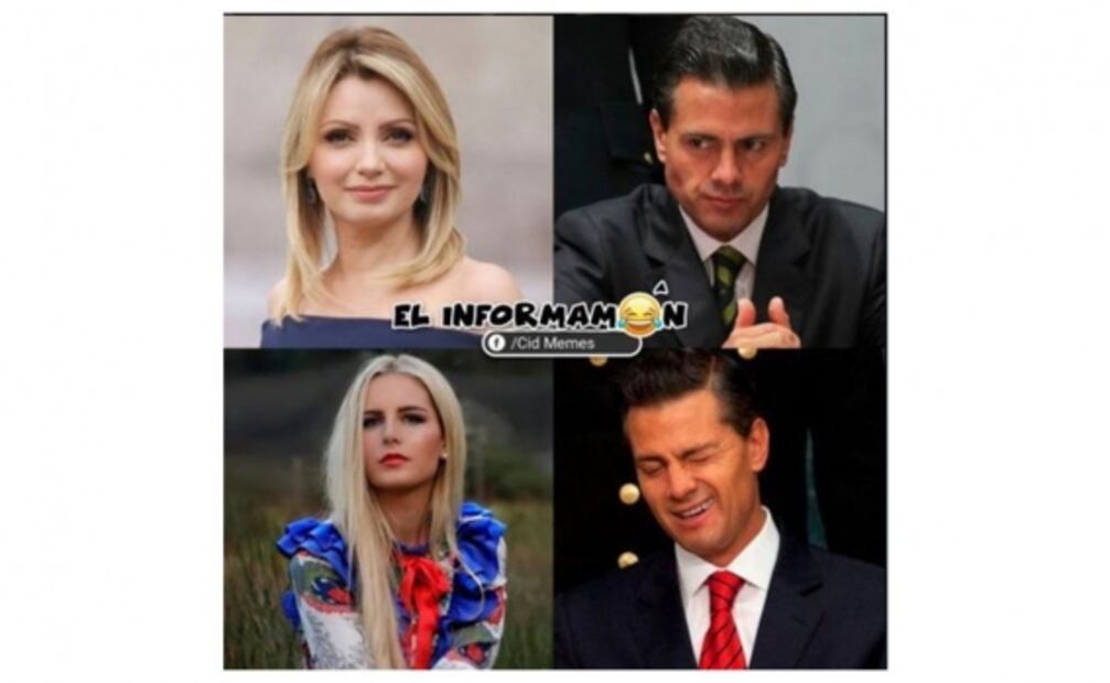 Memes toman con humor divorcio de Angélica Rivera y Peña Nieto